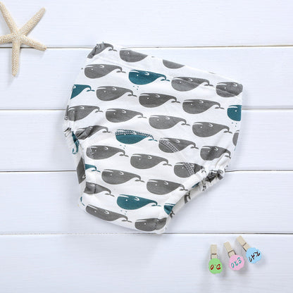 Baby absorbent underwear by My Store, soft reusable diaper-style garment in a simple design
