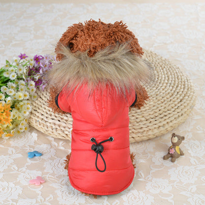 Light and warm cotton pet clothing by My Store, soft cozy outfit for small animals
