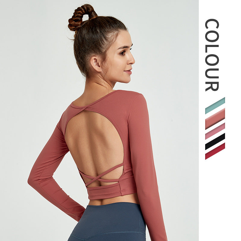 Ava seamless ribbed legging in soft pink, front view