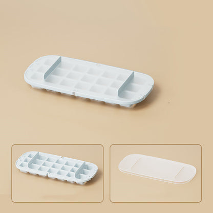 Ice Box high-capacity ice cube tray grid made from food-grade material for kitchen use