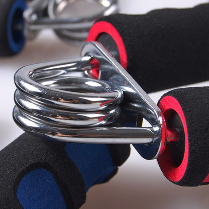 Fitness hand gripper with ergonomic handle for grip strength training