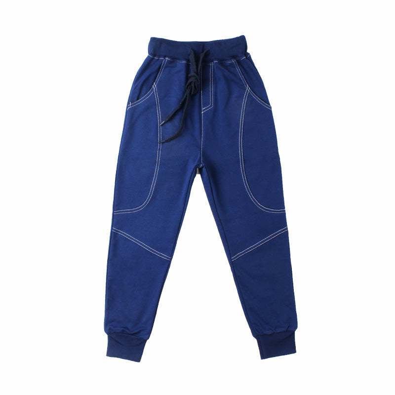 Boys' sports trousers by My Store, athletic-fit design for activewear, shown in a product image