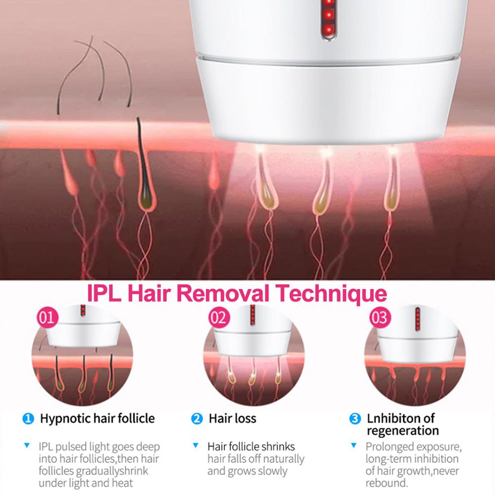 Home laser hair removal instrument by My Store in a compact handheld design