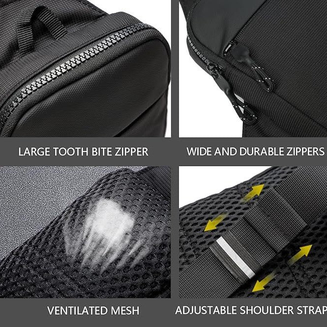 Cycling workout backpack for everyday wear, durable design with adjustable shoulder straps