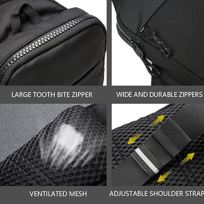 Cycling workout backpack for everyday wear, durable design with adjustable shoulder straps