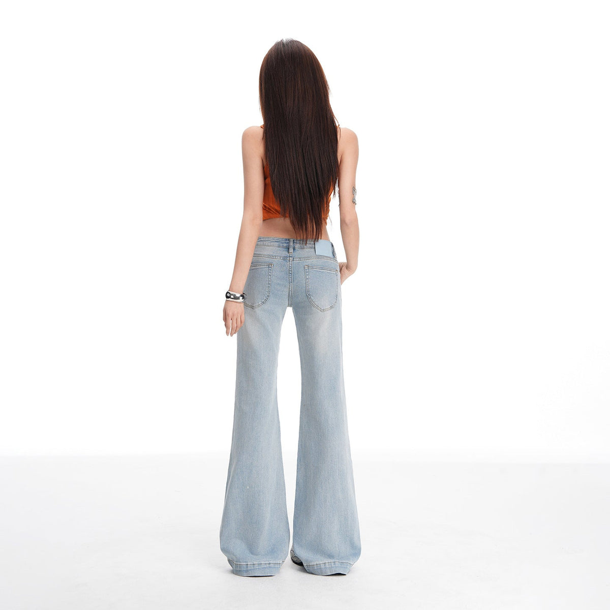 Low waist skinny jeans by My Store in a fitted denim style