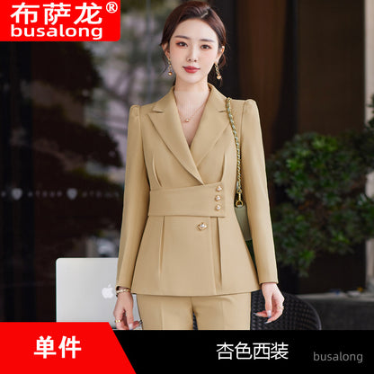 2023 Women's Long Sleeve Business Suit Set 9991
