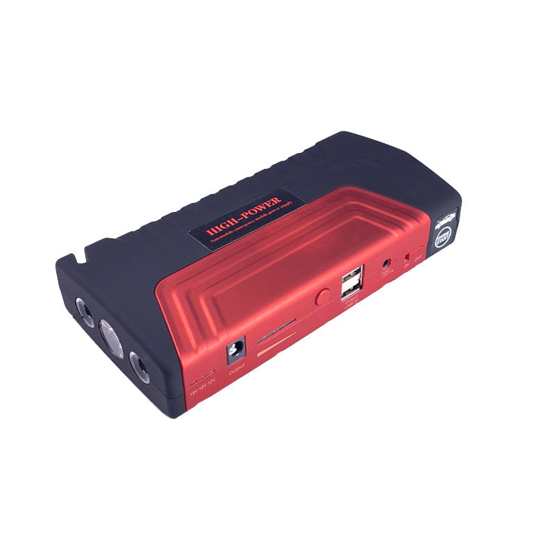 Car emergency start power device, compact portable design for jump-starting vehicles