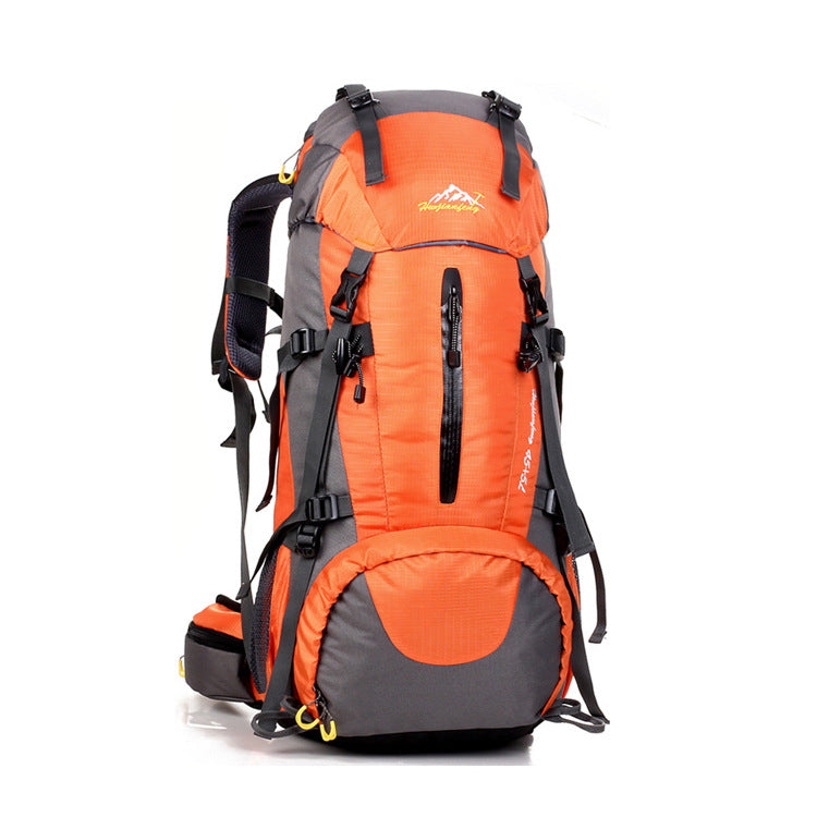 Mountaineering backpack travel bag in durable outdoor design