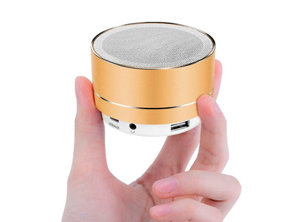 Wireless Bluetooth speaker by My Store, compact black design with visible controls and grille