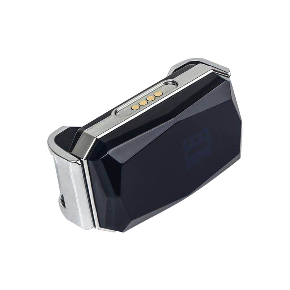 GPS tracker by My Store, compact black device with visible tracking unit design