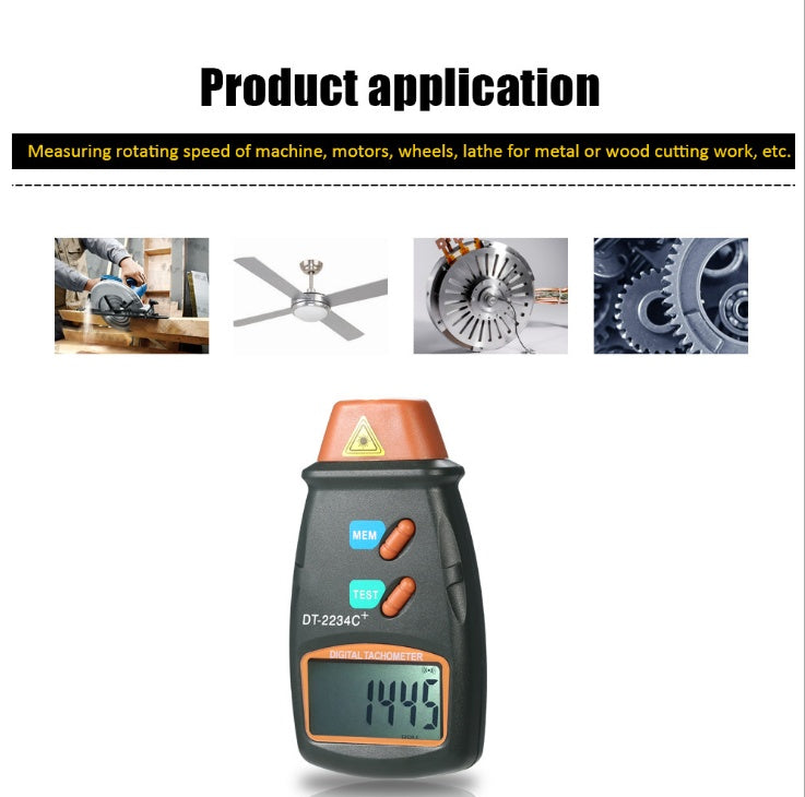 Digital tachometer display showing engine RPM readings, My Store brand прибор device
