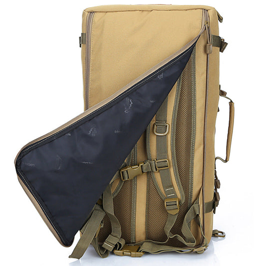 50L multi-function travel bag with shoulder strap, outdoor backpack and sports bag design