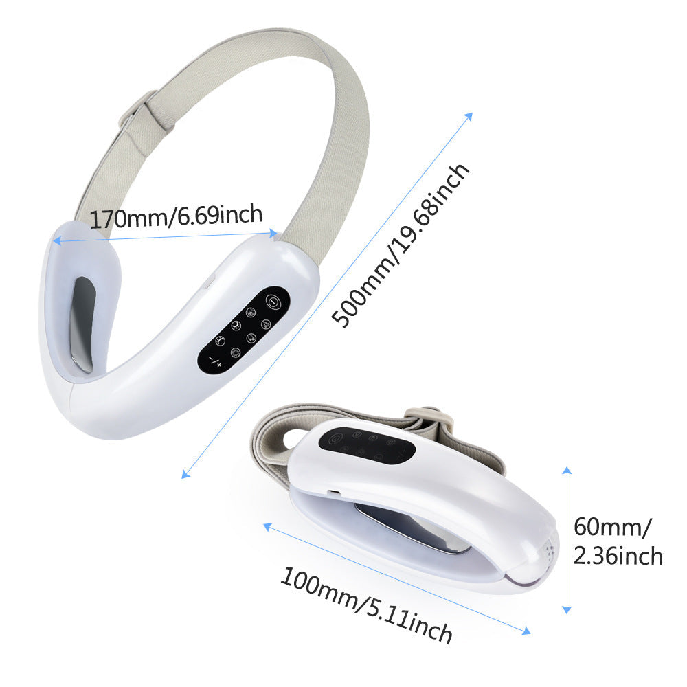 Face-lifting instrument and neck massager, handheld skincare tool for facial and neck massage