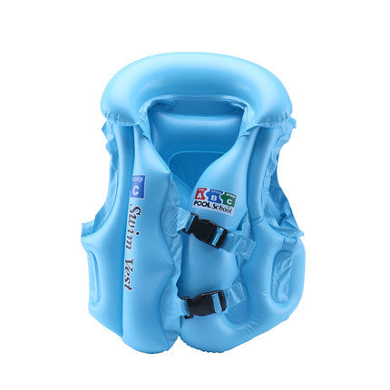 Children's swimming suit life jacket, full-body flotation vest with colorful design and secure straps