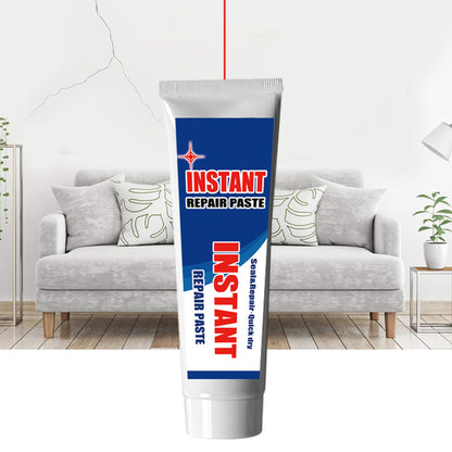 Home wall repair cream tube for filling cracks, holes, and minor wall damage