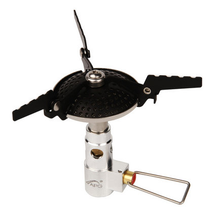 Mini camping stove by My Store, compact portable burner for outdoor cooking