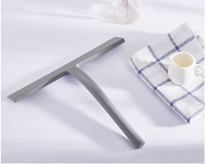 Silicone body wiper glass wiper cleaner with flexible single-blade design