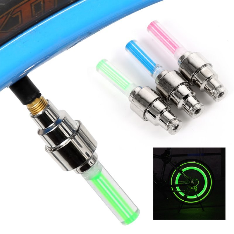 Automobile tire valve lights, wheel lights for car tires