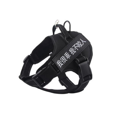 My Store Type 7 pet harness in a close-up product view