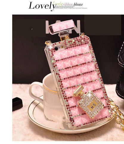 Luxury diamond TPU rhinestone bling phone case with sparkling crystal cover detail