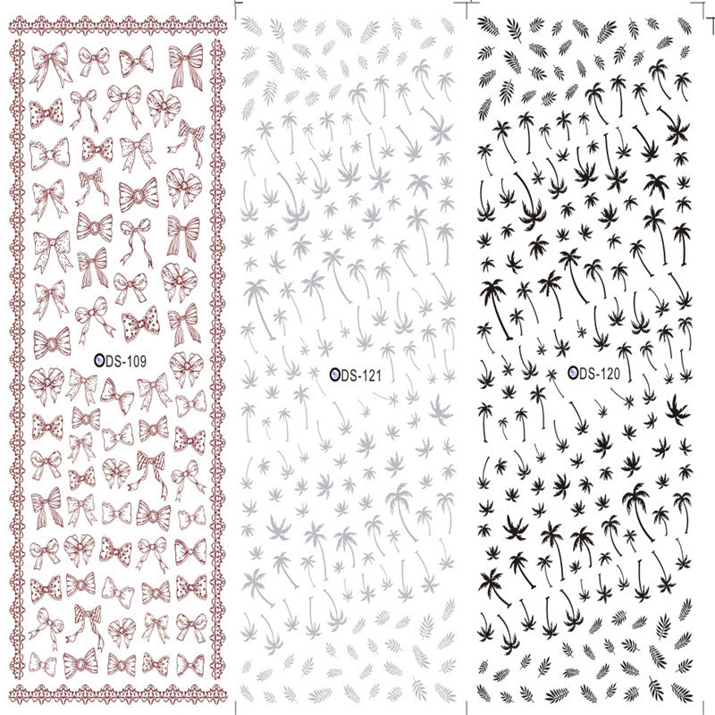 Watermark sticker decal nail sticker by My Store, decorative adhesive nail design decal