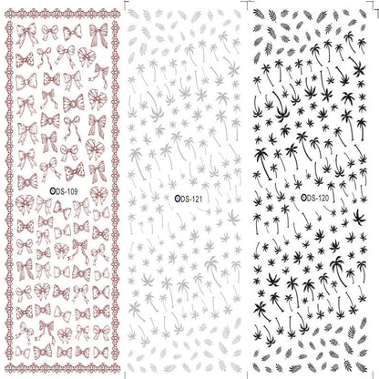 Watermark sticker decal nail sticker by My Store, decorative adhesive nail design decal