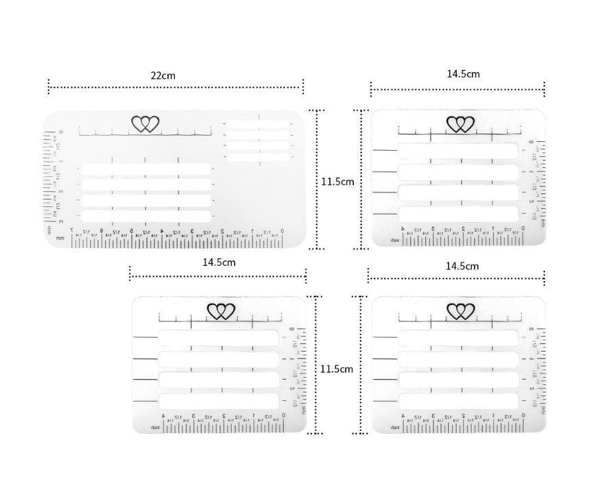 Greeting card template design with customizable layout and decorative elements
