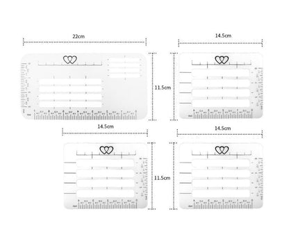 Greeting card template design with customizable layout and decorative elements