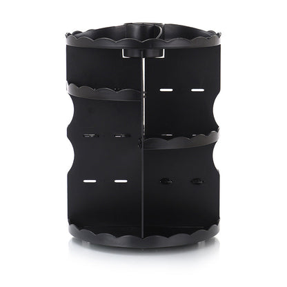 Multi-function cosmetics storage box with organized compartments for makeup and beauty essentials