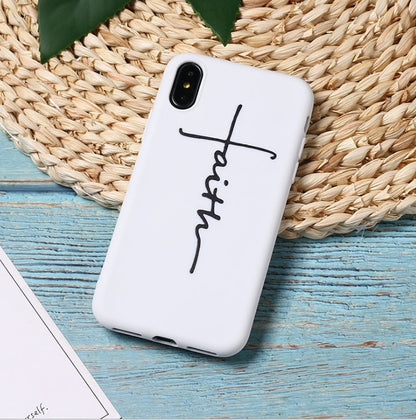 Apple Cross phone case-compatible cover in a sleek cross design
