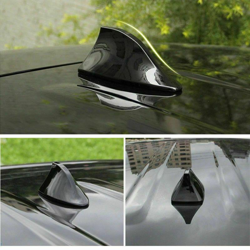 Car shark fin antenna by My Store, streamlined black roof-mounted design