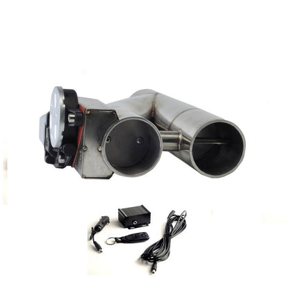 Universal Y-type exhaust valve sound wave remote control valve