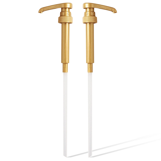 Syruvia syrup pump dispenser attached to a bottle, convenient pour spout for syrup, kitchen tool for easy syrup dispensing.