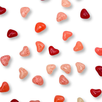 Jolly Rancher Jelly Hearts Candy in a bulk value bag, colorful fruit-flavored gummy candies from Candy In Bulk.