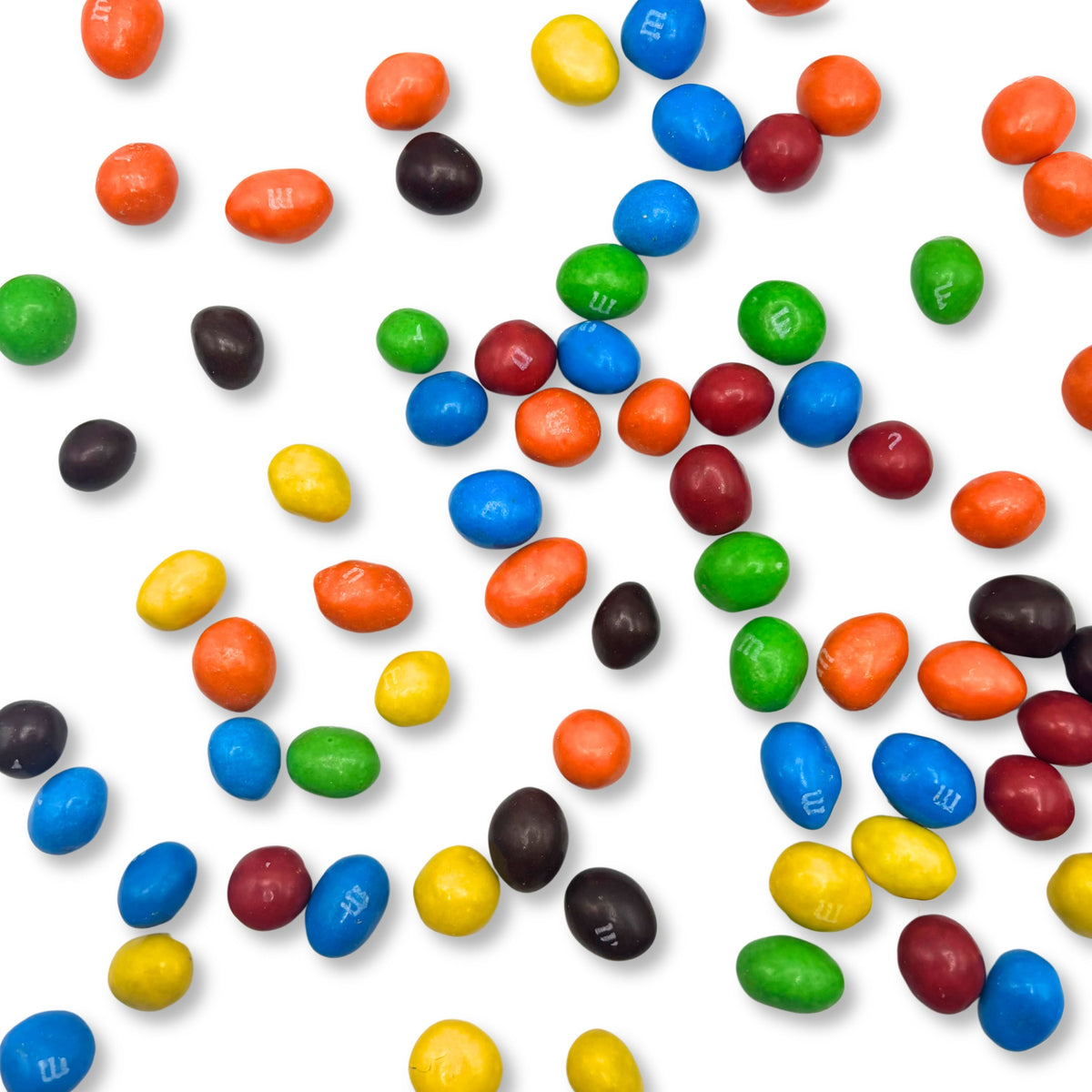Two bags of Candy In Bulk M&M's Peanut Milk Chocolate Candy in a large bulk value bag, showing colorful peanut chocolate candies.