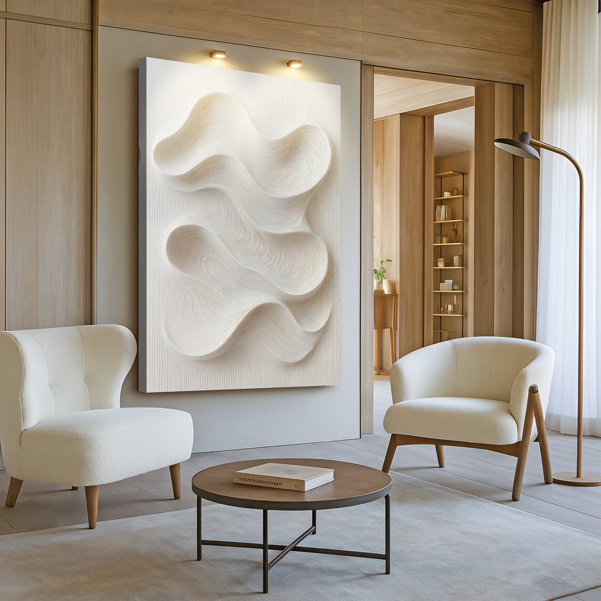 Minimalist Waves Wall Art