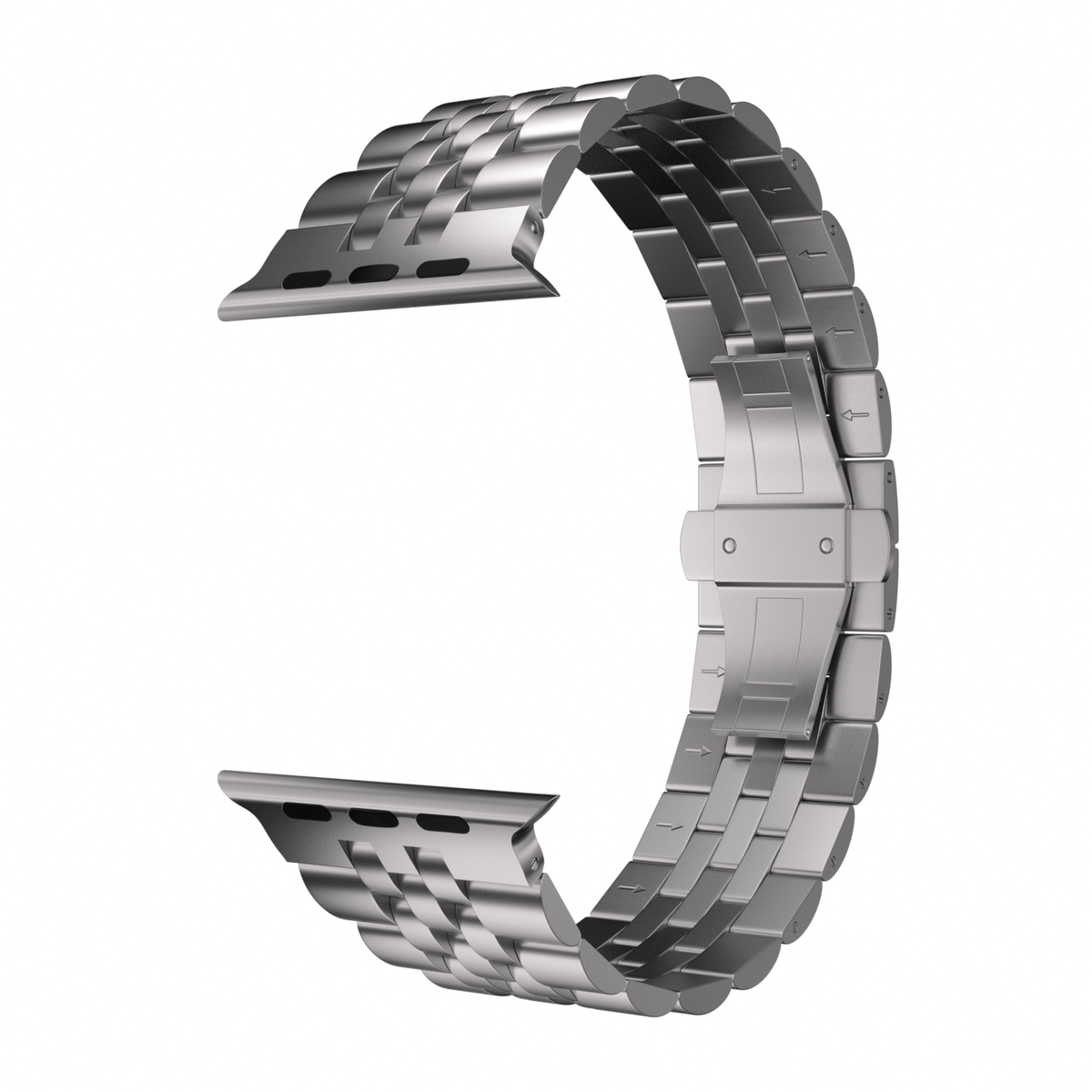 Robust Titanium Band T05, sleek silver titanium ring with smooth finish, showcasing a modern minimalist design.