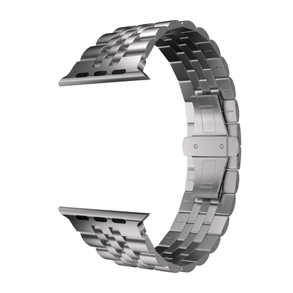 Robust Titanium Band T05, sleek silver titanium ring with smooth finish, showcasing a modern minimalist design.
