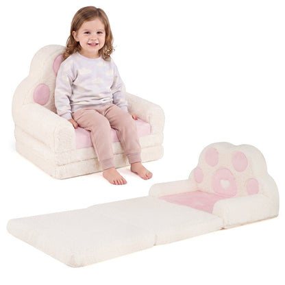 Kids sofa by GBruno Store, 2-in-1 convertible design with a removable cover, showing a cozy, versatile kids' seating and lounging area.