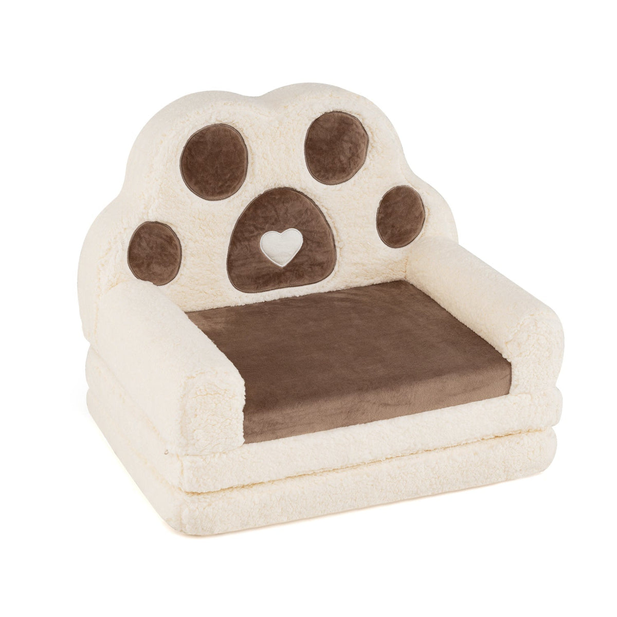 GBruno Store 2-in-1 convertible kids sofa and lounger with removable cover, soft fabric and versatile design for children.