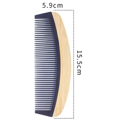 Elegant Bamboo Hair Styler - Frizz-Free Design 