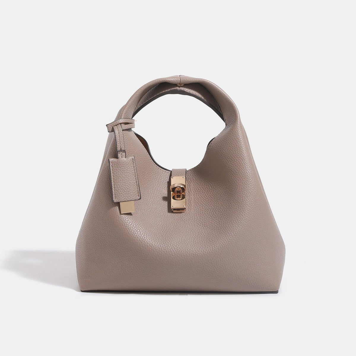 Fashionable handheld shopping basket crossbody bag in a woven design, shown from the front