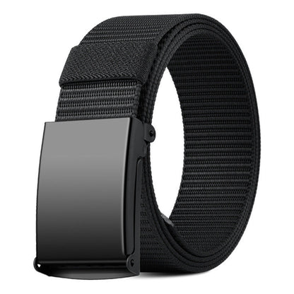 Unisex business belt in durable outdoor nylon with casual waistband design