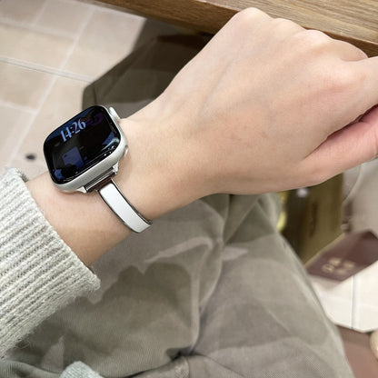 Thin-style metal wristband bracelet strap, minimalist design by My Store