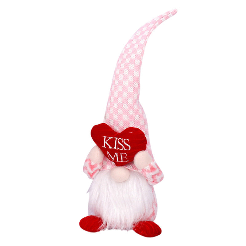 Valentine's Day love doll ornaments for romantic holiday decoration