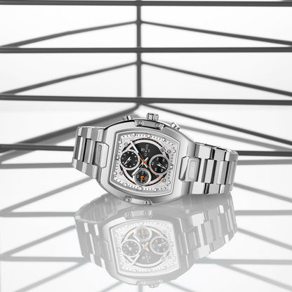Men's multifunctional casual wristwatch with analog dial and classic strap by My Store