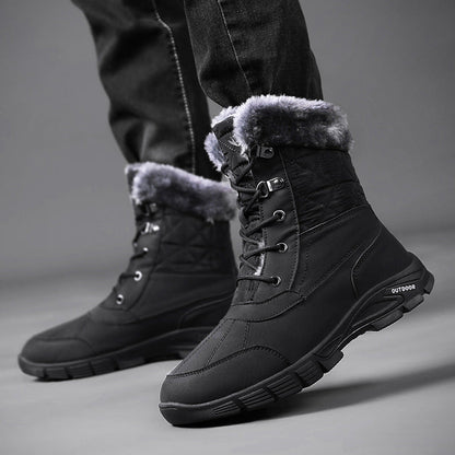Winter plus velvet warm cotton shoes by My Store, soft padded design for cold-weather comfort