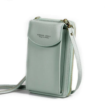 Lux Chic PU leather handbag by BACKUPMYFILESNOW® featuring a sleek design and top handle for stylish everyday use.