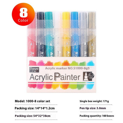 48-color water-based ceramic graffiti marker package for painting DIY projects